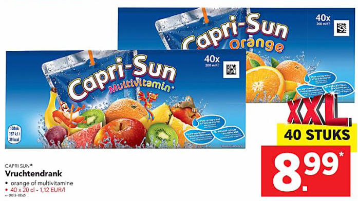 capri sun vruchtendrank